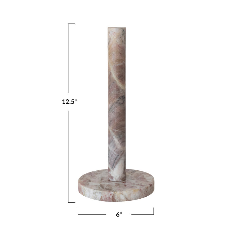 Marble Paper Towel Holder