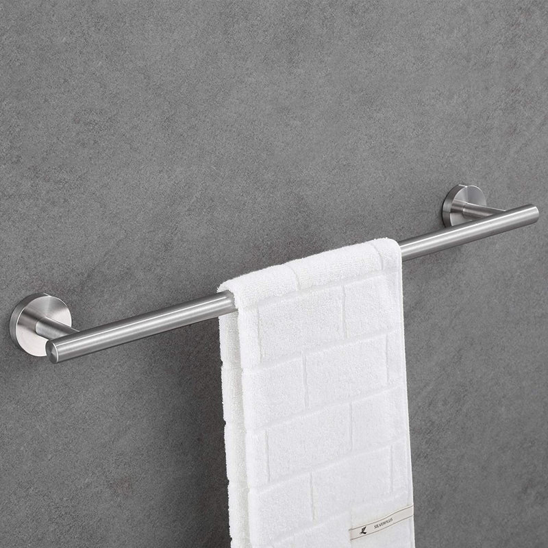 Ensemble de quincaillerie de salle de bain 6 pièces, Argent