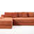 Tissu orange est en rupture de stock
