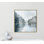 Whispers of the Blue Lake - Square Version Print par Luna Mavis