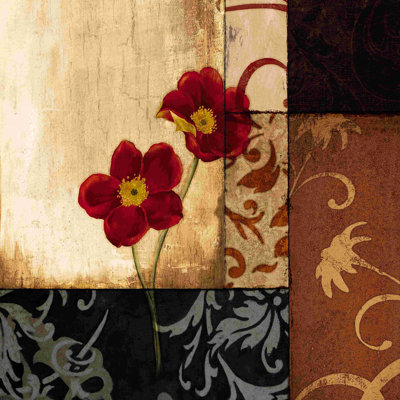 Block Flores 1 - Impression sur toile tendue