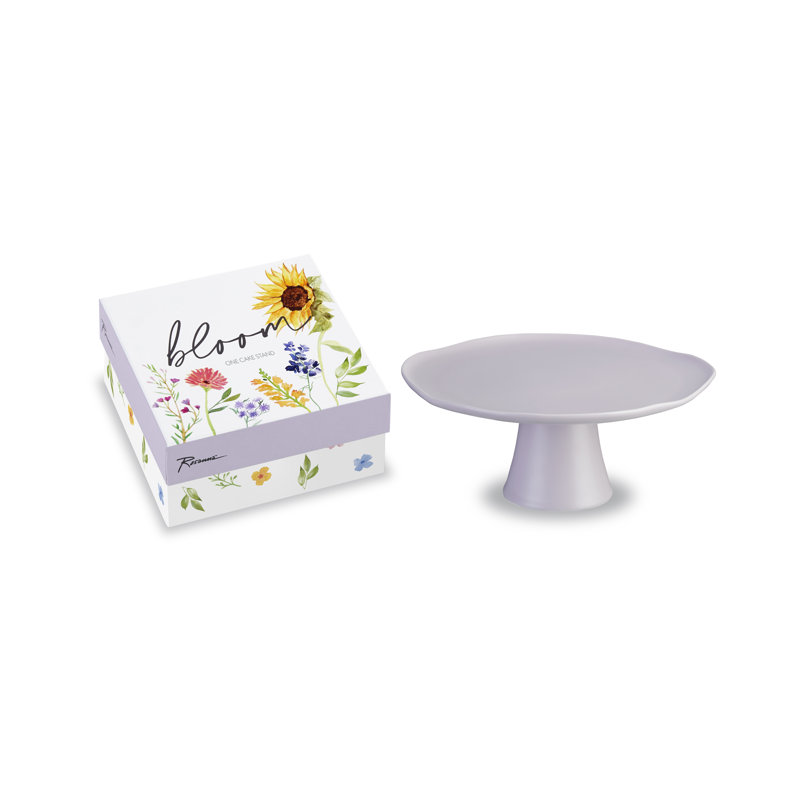 Bloom Cake Stand, Lavender