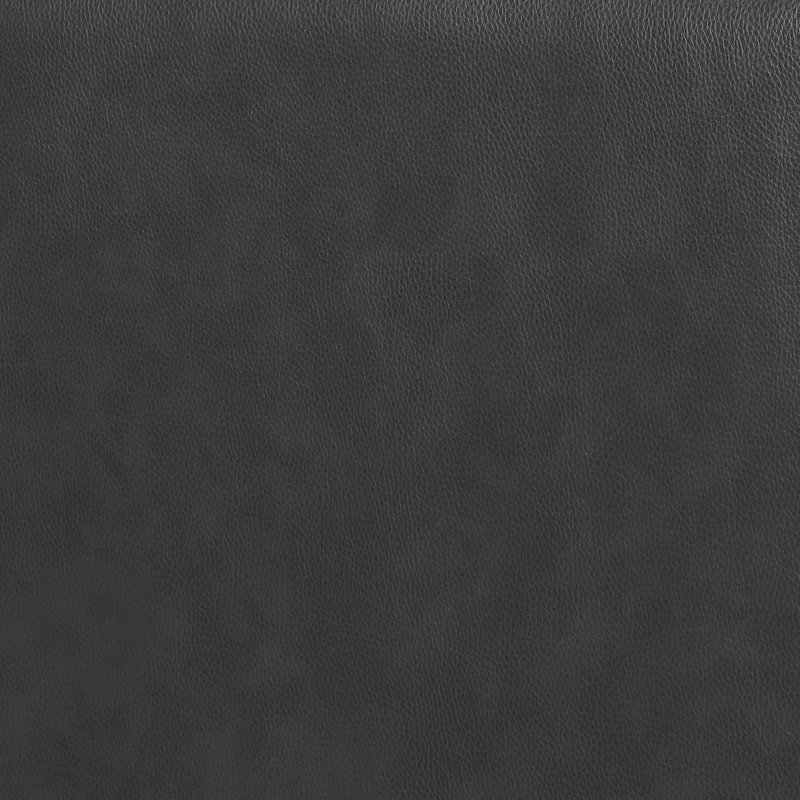 Canapé modulaire Junellen, Cuir véritable / similicuir noir