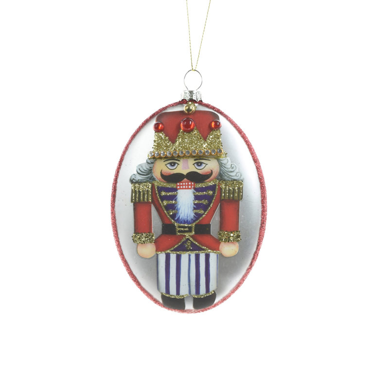 Ornement suspendu rouge (paquet de 3), Rouge