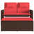 Rouge / brun