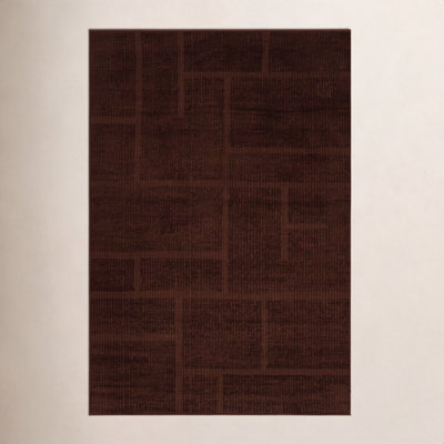  Tapis bohème abstrait Cerisse