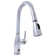 FlowCurve 1.5 in Centerset Touch Free Sensor Kitchen Faucet without Deckplate in Polished Chrome
