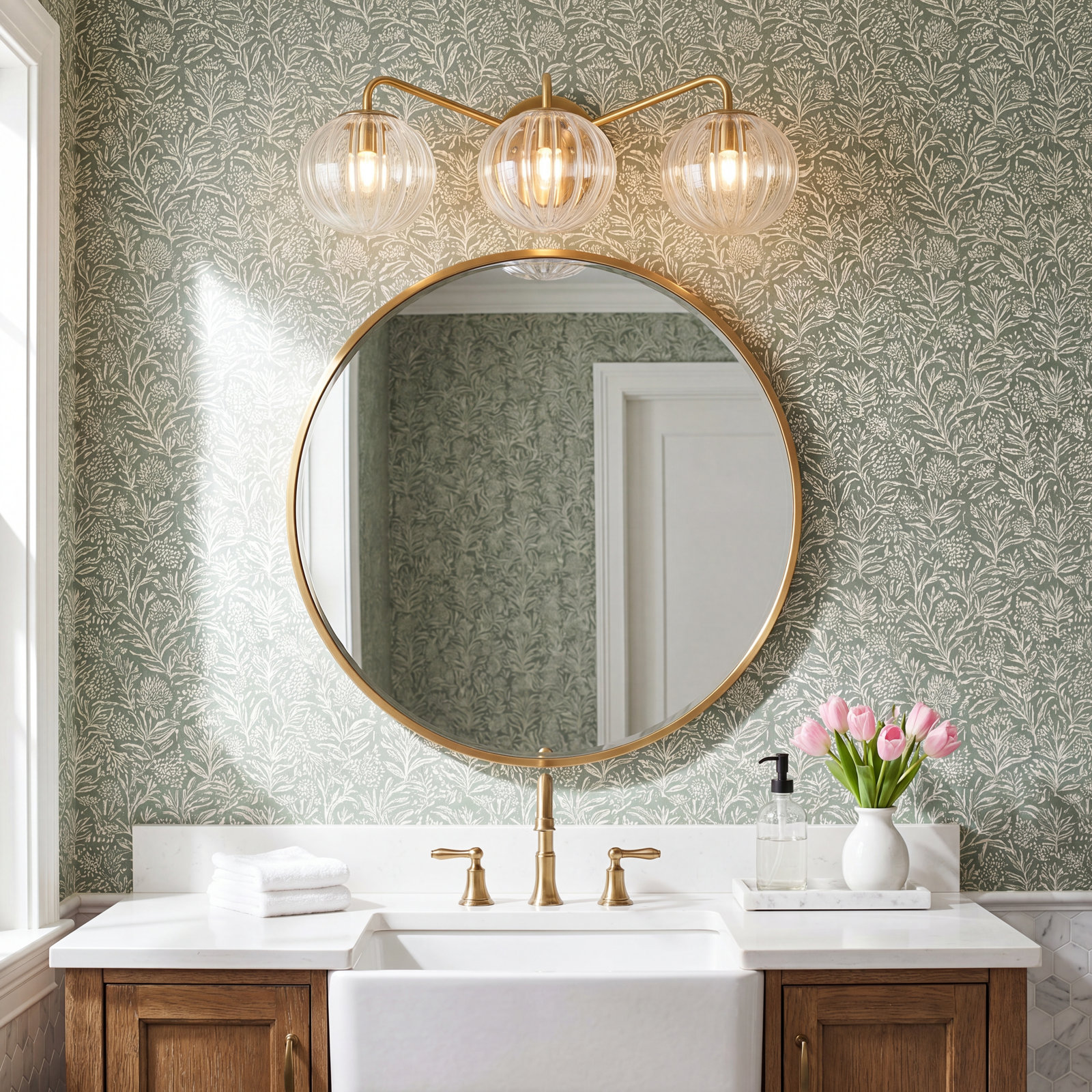 Ulah 3-Light Dimmable Vanity Light