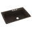 33'' L Mounting / Installation Required Single Bowl Solid Surface Kitchen Sink-38293819-38293821