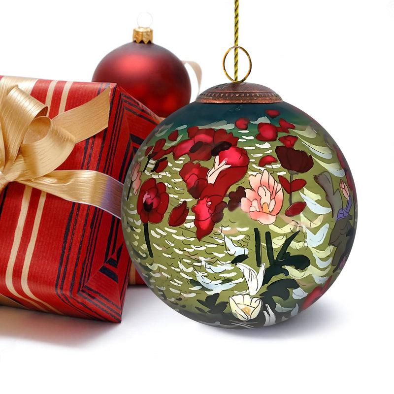 Boule de coquelicots Ornamnet, 1