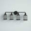 Leyden 4-Light Dimmable Steel Vanity Light