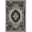 Tapis marocain en coton et polyester à imprimé numérique Bureen Collection-946773811