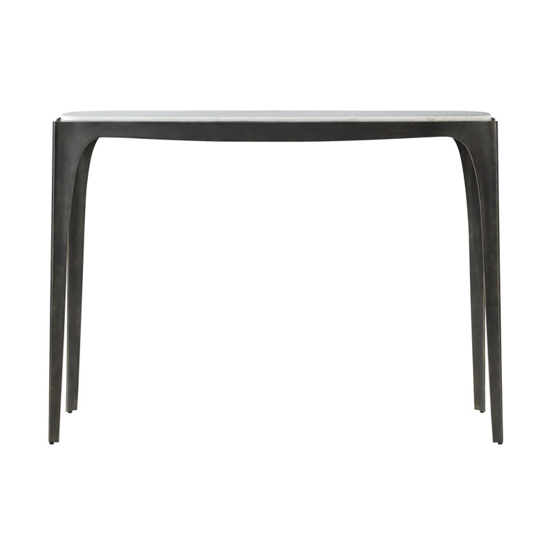 Rome 49.5'' Marble Top Console Table