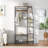 Montoya 35.4'' W 4-Hook Coat Rack with Storage Freestanding