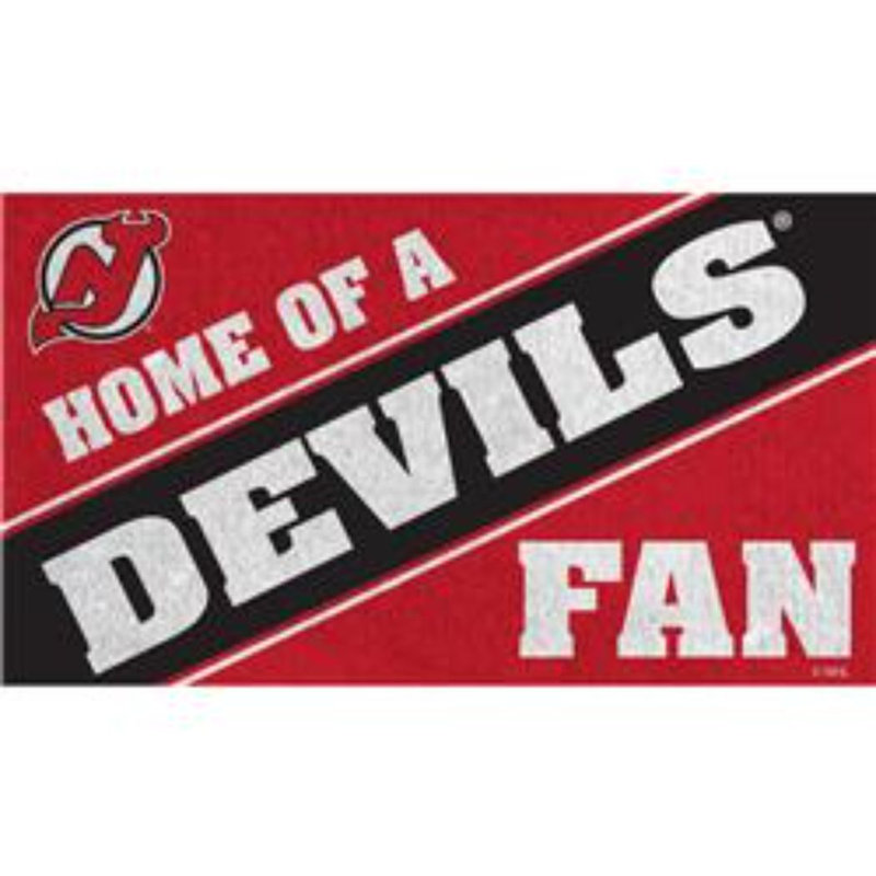 Paillasson NHL PVC, NHL New Jersey Devils