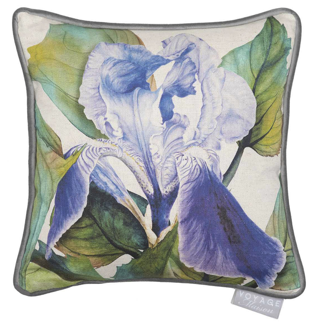 Darwen Darwen Floral Piped Cushion Feathers Floral Square Scatter Cushion Cushion With Filling