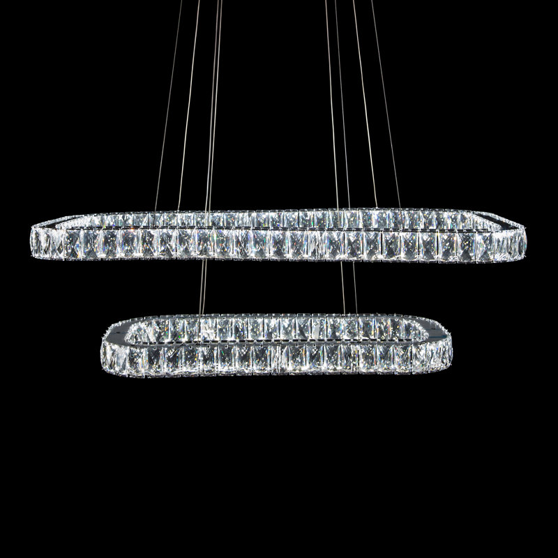 2 - Light LED Chandelier