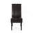 Tujie Upholstered Leather Solid Wood Dining Chair 