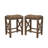 Takengon Upholstered Counter Stool with Metal Frame