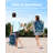 Backpack Beach Chair Reclining, Portable Folding Beach Chairs with 5 Adjustable Positions, Built-in Cooler & Backpack Straps-1514987525-1532490640