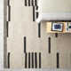 Uptown Striped Handmade Tufted Wool Cream/Black Area Rug