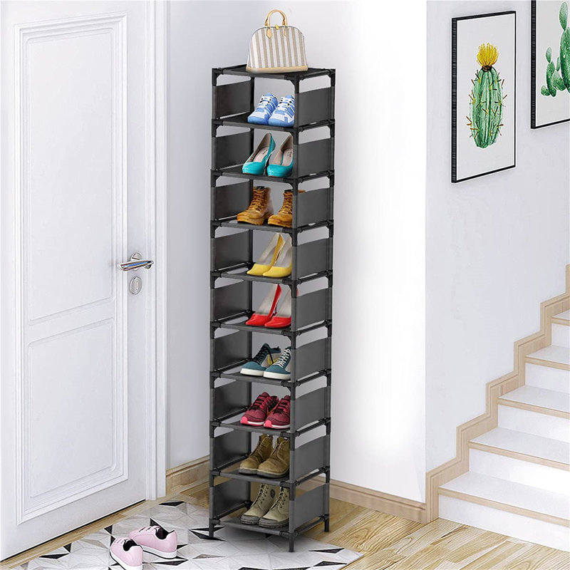 10 Pair Shoe Rack