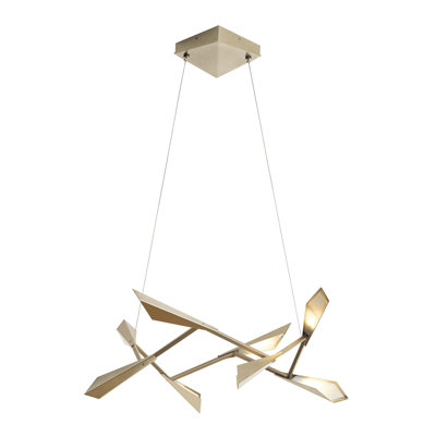 Luminaire suspendu 8 lumières DEL Quill