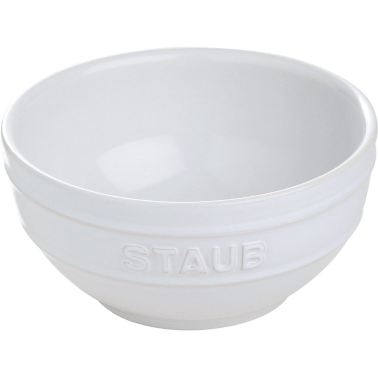 Staub Ceramic 2-pc Prep Bowl Set - White