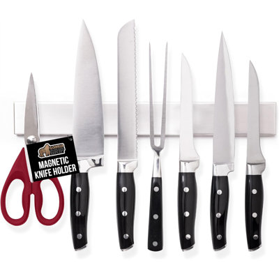 304 Stainless Steel Magnetic Knife Holder for Wall