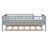 Wood Daybed With Trundle And Fence Guardrails-2072281484-2072281481
