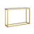 Wallace & Bay Marb White Sofa Table
