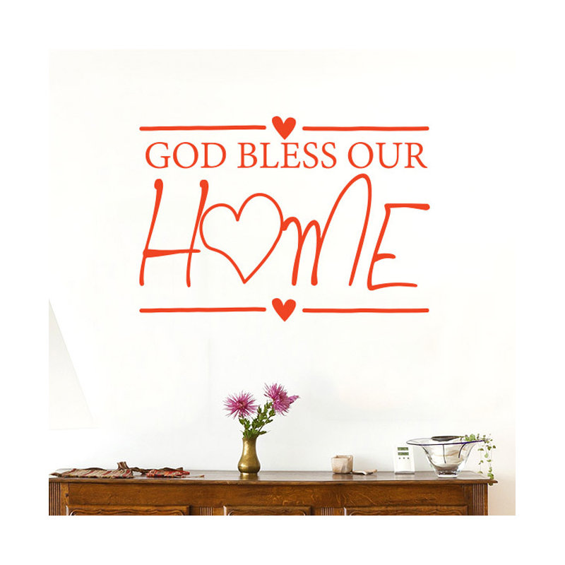 Wall Decal, Large, Orange