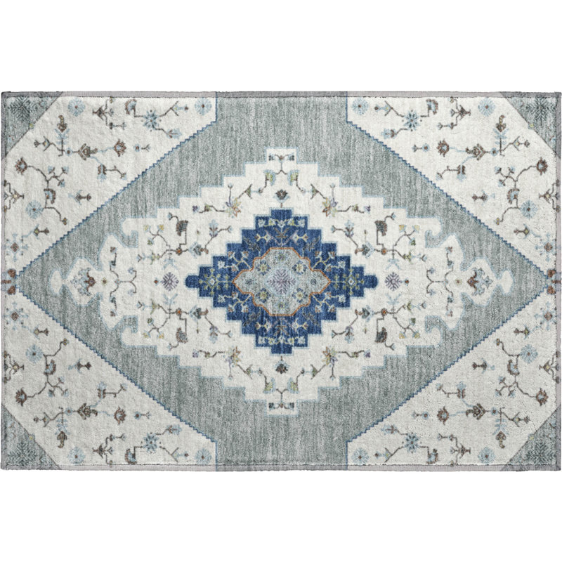 Tapis lavable à la machine de qualité supérieure Mayfield AMF2472, Ivory, 1'8" x 2'6"