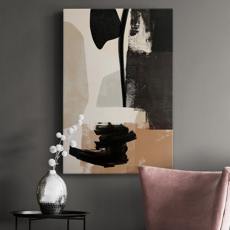 " Selective Arrangement IV " Painting Print, 60" H x 40" W x 1.5" D