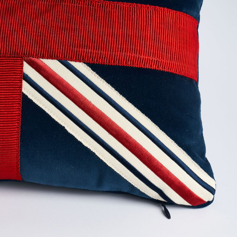 Schumacher x Mary McDonald Union Flag Pillow