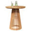 Round Outdoor Balcony Table , 70cm cm W 70cm cm D