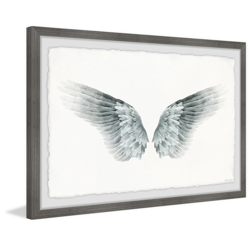 Ailes brillantes - peinture encadrée, H 20 po x l 30 po x 1,5 po