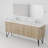 Lancy 80 in W x 20 in D Double Bath Vanity-113115635