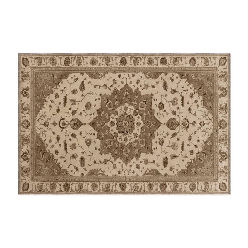Tapis d'intérieur et d'extérieur Tabriz, Rectangle 5 pi x 7 pi