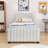 Elegant Velvet Upholstered Bed with Twin Trundle-1428852804-1428852806