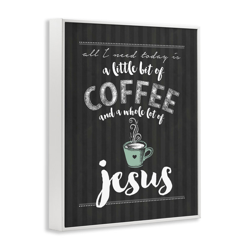 «Little Coffee» et «Whole Lot Of Jesus», estampe numérique giclée par Lettrée et doublée, H 20 po x l 16 po