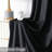 Deavion Velvet Solid Color Metal Grommets Room Darkening Curtain Panels-1219936403-1232830724