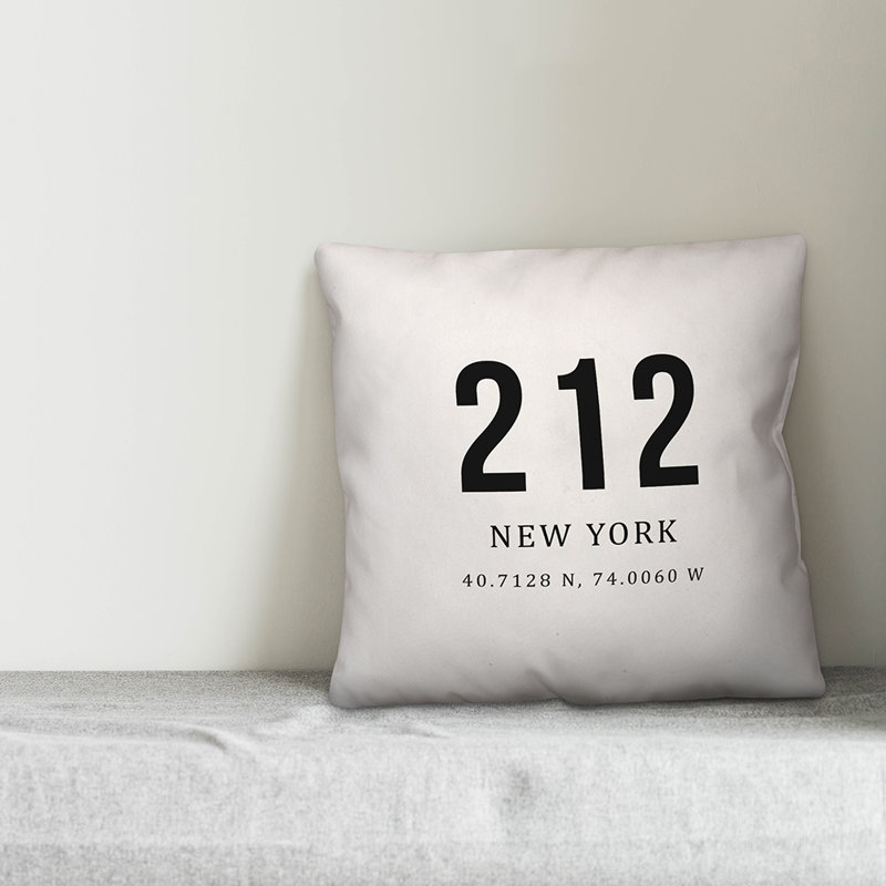Coussin décoratif intérieur / extérieur New York New York