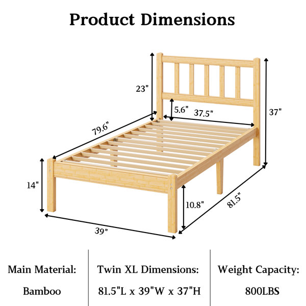 Dimensions du produit