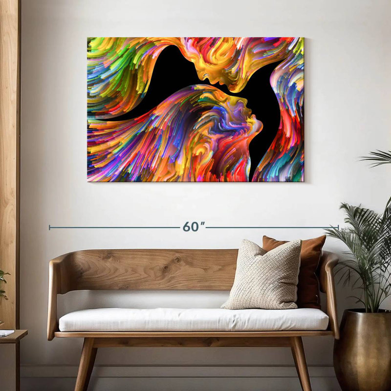 Avery Abstract Affection, H 30 po x l 45 po