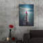 Latitude Run® «To the world in face of you» par SD Smart, art mural en métal-1881745530