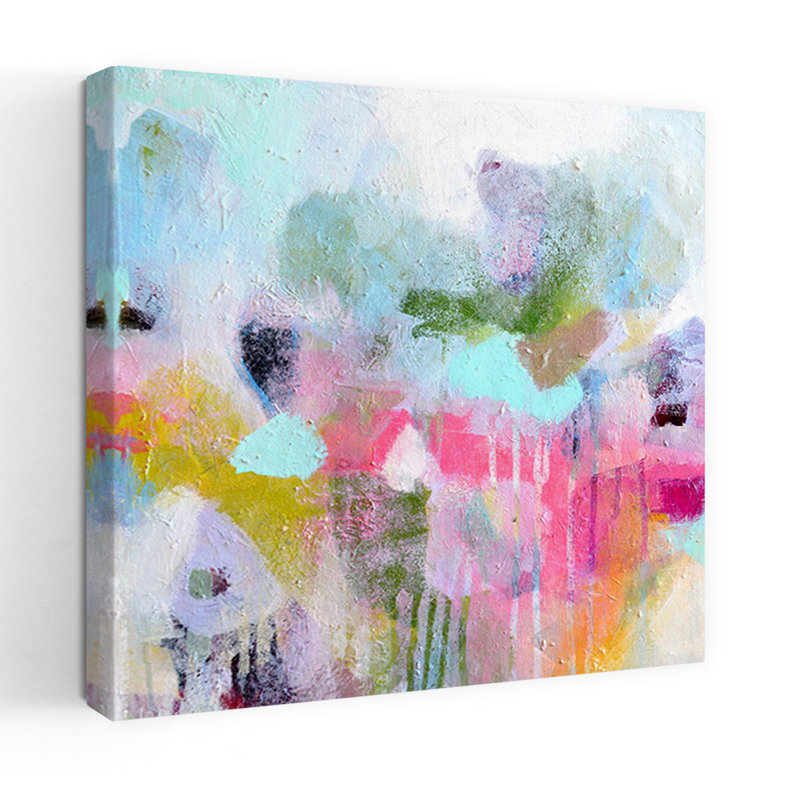 Ada, art contemporain abstrait, H 18 po x l 18 po