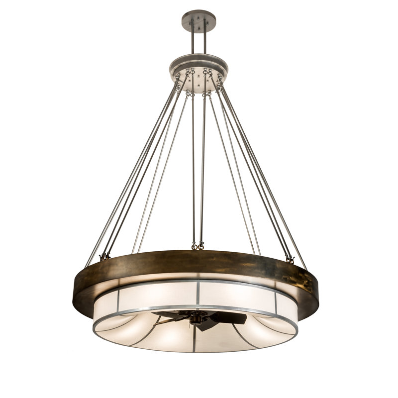 Cilindro 8 - Light Glass Chandelier