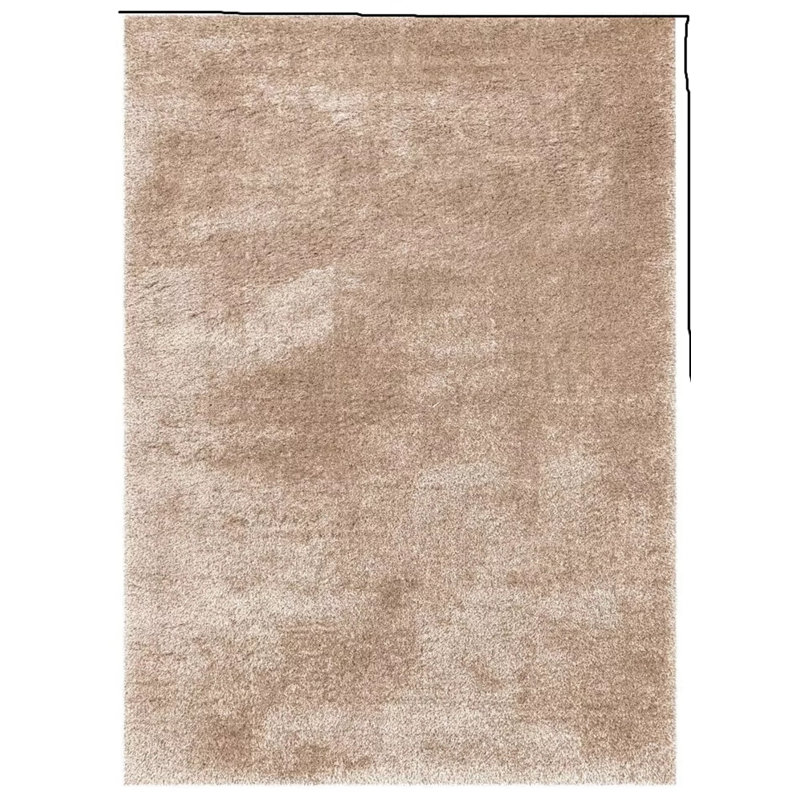 Solid Colour Shag Area Rug, Rectangle 80 x 150cm
