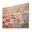 Cerisier blanc et rose Bloom III - cerisier sur bois-1133380966